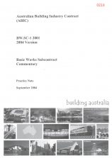 ABIC BW.SC-1 Companion Subcontract to BW-1 (Set of two)