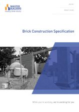 Standard Specification - Brick (Minimum purchase: 3)