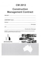 CM 2012 Construction Management Contract