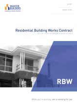 RBW for Housing including multi-residential  (Minimum purchase: 2 = 1 set)