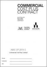 ABIC CP-2014 C Commercial Cost Plus Contract (Set of 3)