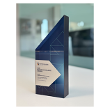 2025 Building Excellence Awards Winner's Trophy